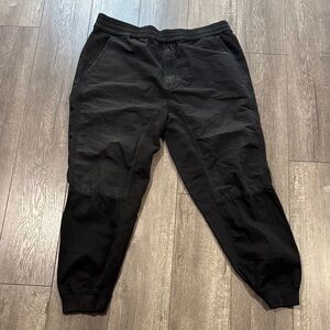 Mens folk brand black joggers size 5